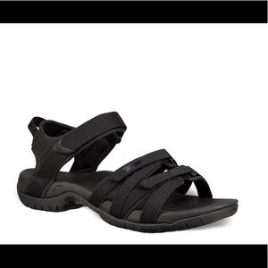 NWT Teva  Tirra Sports Sandal Womens 9 Black B07MXHV4WG